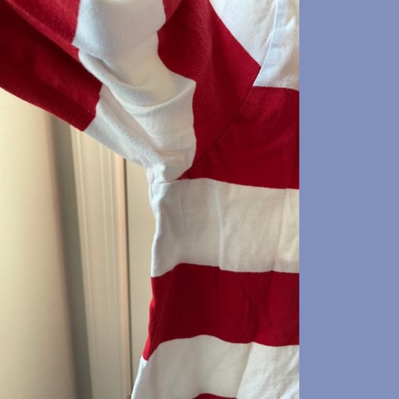 Ralph Lauren Sport Red and White Long-sleeve Tee - Picture 3 of 7